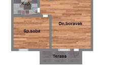 Jednoiposoban stan, Novi Sad, Petrovaradin, prodaja, 36m2, 64800e, id960236